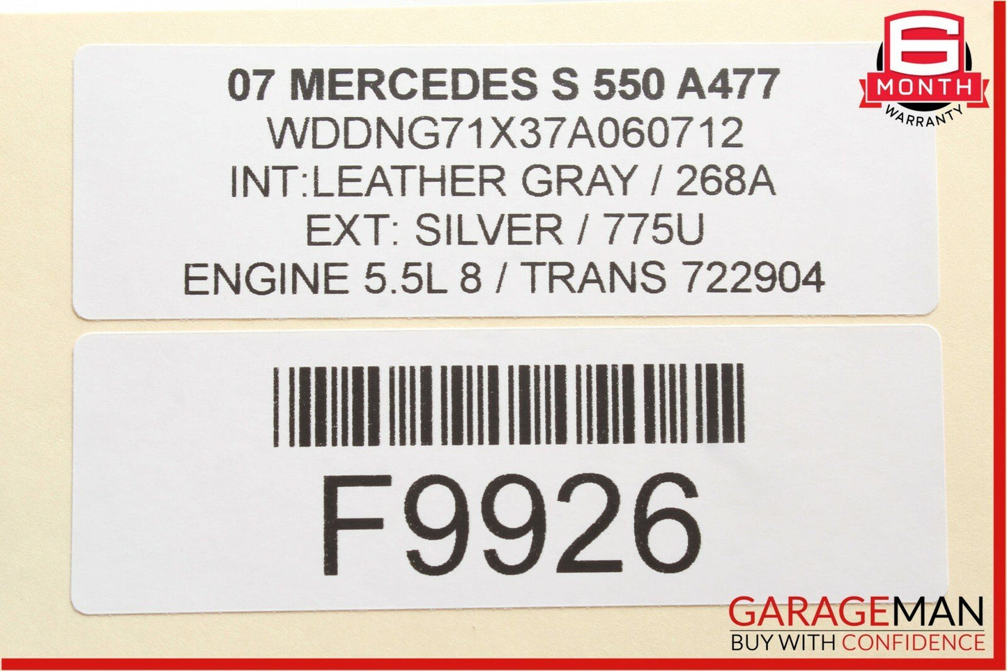 07-13 Mercedes W221 S550 CL550 Rear Trunk SAM Fuse Box Relay Block Assembly