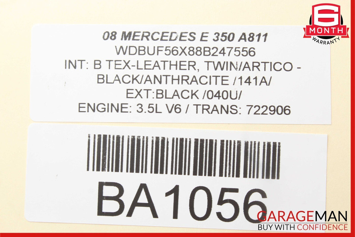 03-09 Mercedes W211 E350 E55 AMG Front Right Side Tweeter Speaker Cover Black