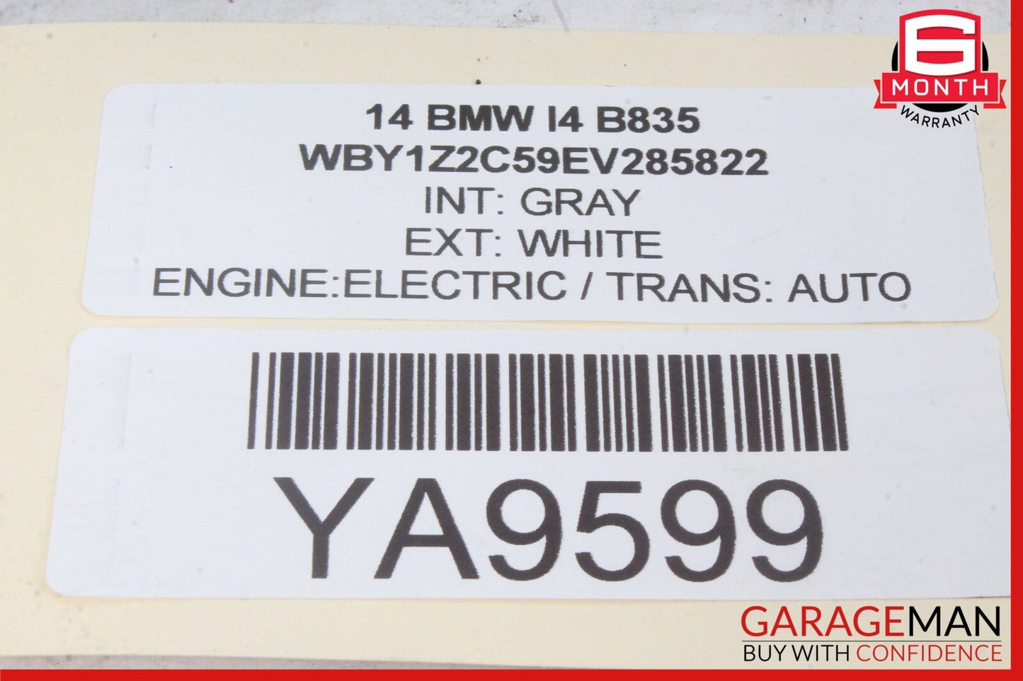 14-21 BMW i3 I01 Hybrid Rear Left DrIver Side Axle CV Half Shaft OEM