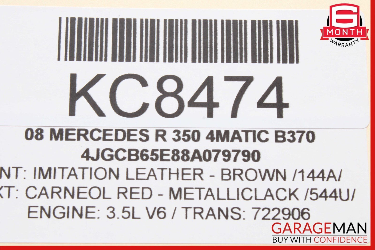05-10 Mercedes W251 R350 ML350 ECU ECM Engine Computer Control Module Unit OEM