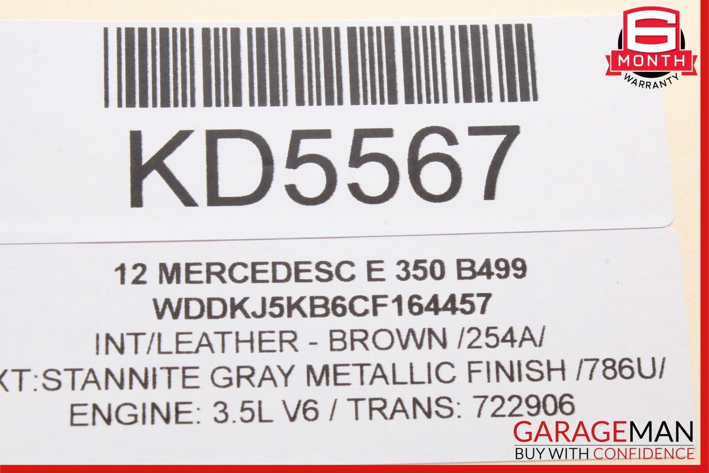 12-15 Mercedes W212 E350 C350 GLK350 ECU Engine Control Module Unit OEM