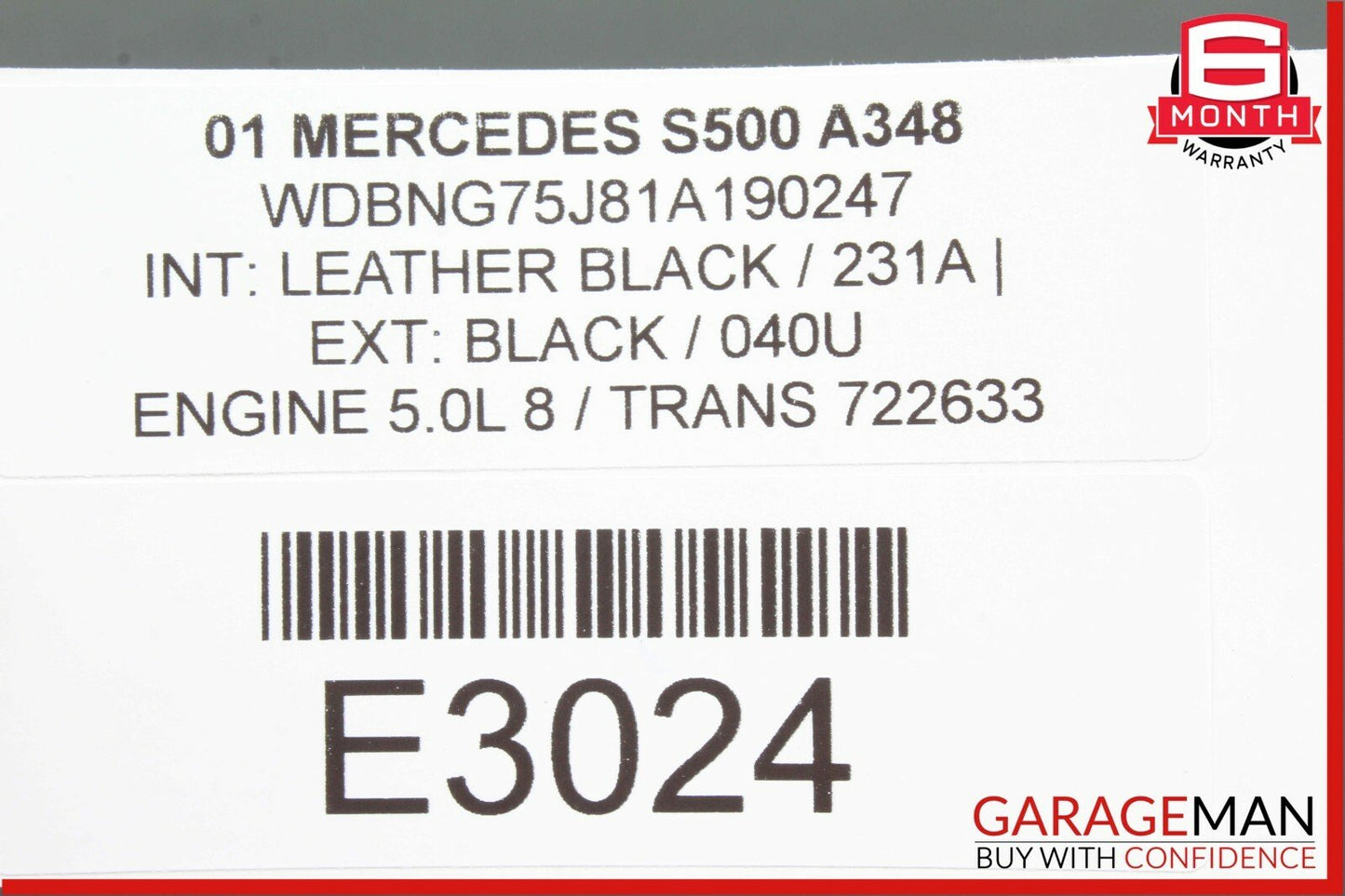 00-06 Mercedes-Benz S500 W220 Front Left and Right Side Door Speaker Set Of 2 2208200902