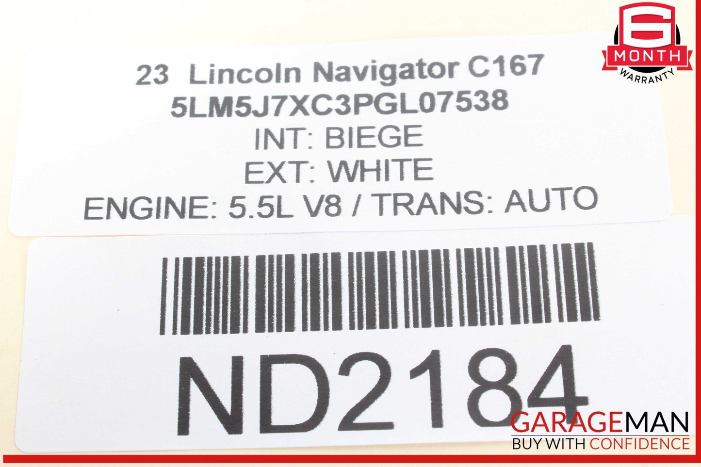 20-24 Lincoln Aviator Rear Left Driver Side Door Lock Latch Actuator OEM