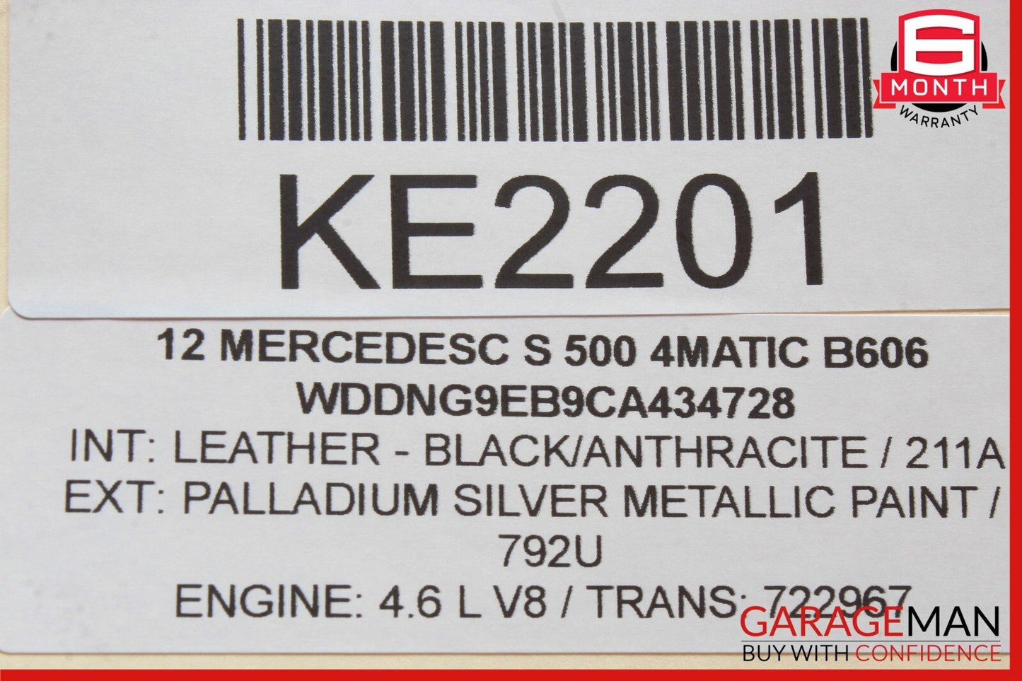 07-13 Mercedes W221 S550 S350 Front Right Side Door Control Module Unit OEM