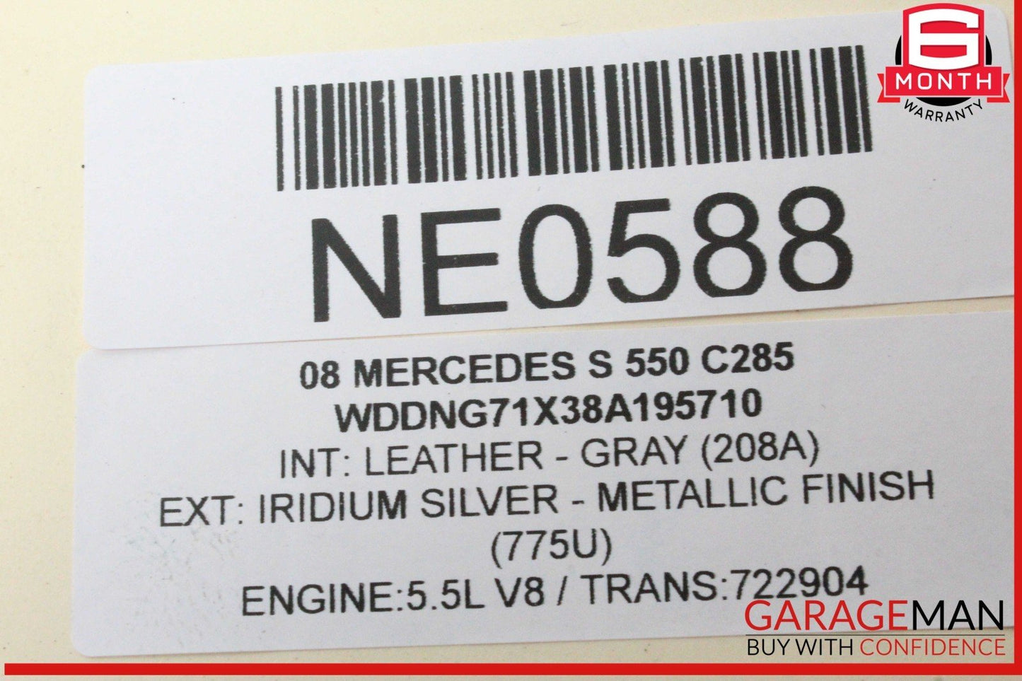 07-09 Mercedes W221 S550 S450 Rear Bumper Parking Sensor Wire Harness PDC Assy