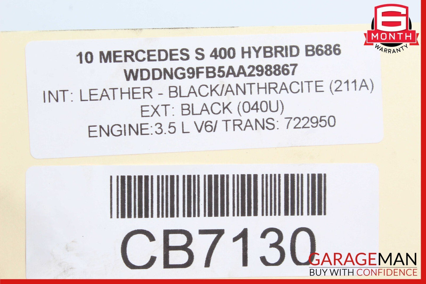 07-13 Mercedes W221 S400 S550 Front Right or Left Airmatic Air Shock Strut OEM