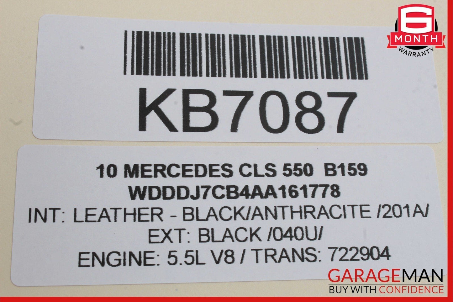 06-11 Mercedes W219 CLS550 Front or Rear Right Side Door Window Regulator Motor