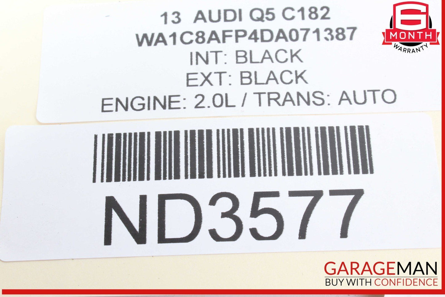 13-17 Audi Q5 Automatic Transmission Gear Shifter Selector 8R0713077B OEM