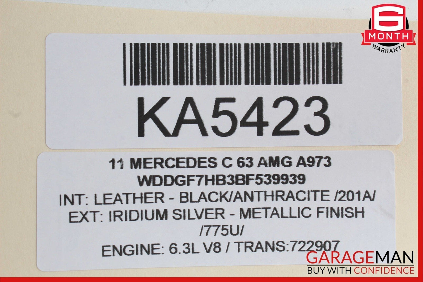 03-11 Mercedes CLS550 E320 E350 Front Right Suspension Upper Control Arm RWD
