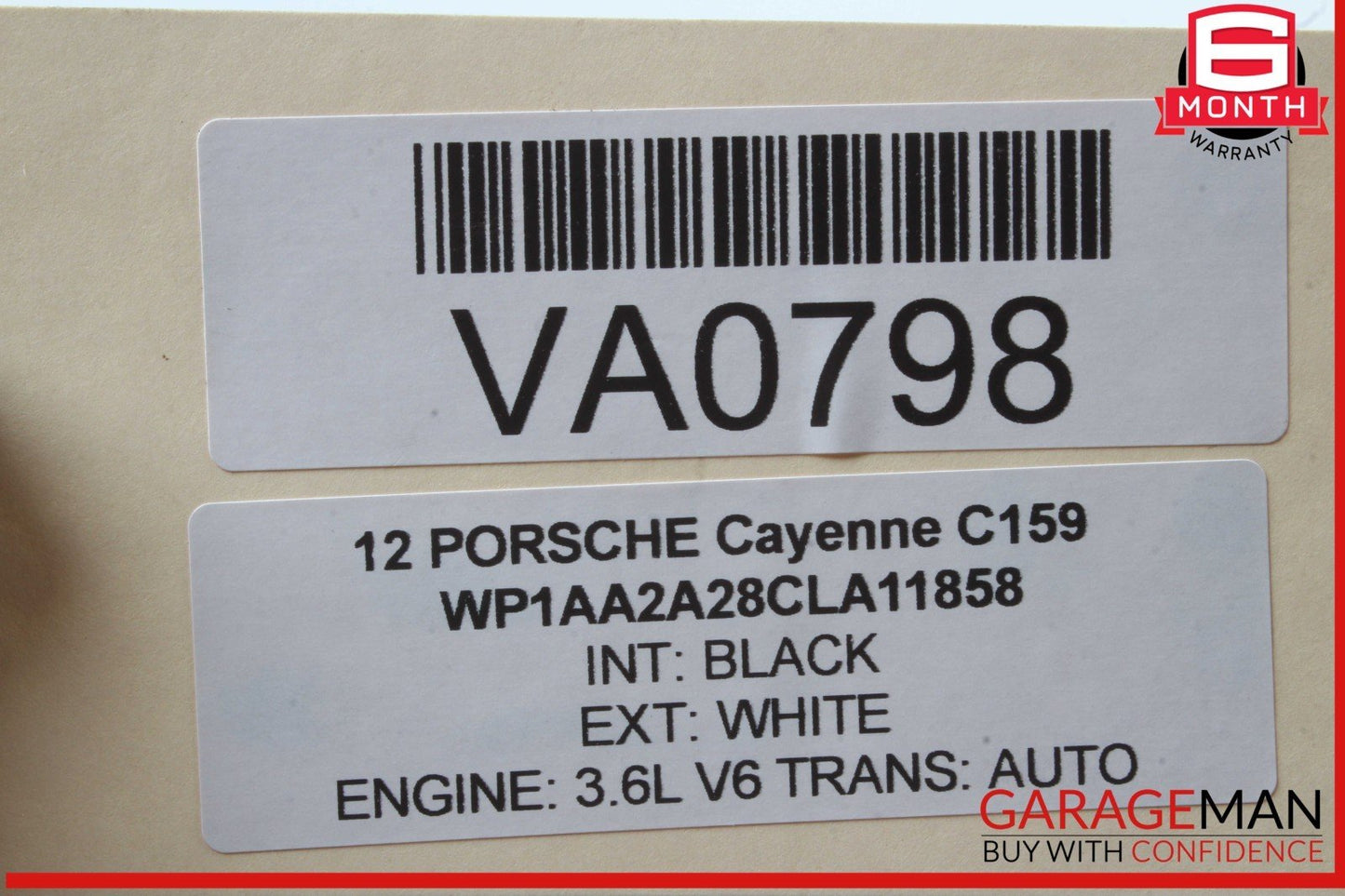 11-12 Porsche Cayenne 958 Instrument Cluster Guage Speedometer 7P5920900AL OEM