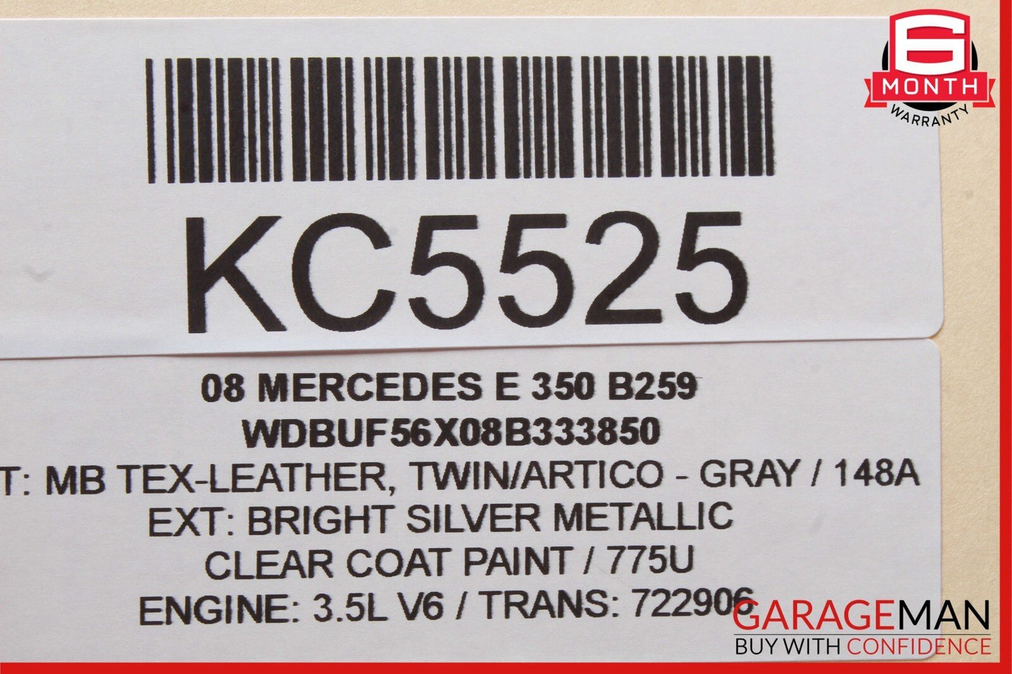 03-09 Mercedes W211 E350 E550 E63 AMG Rear Left Driver Door Controller Module