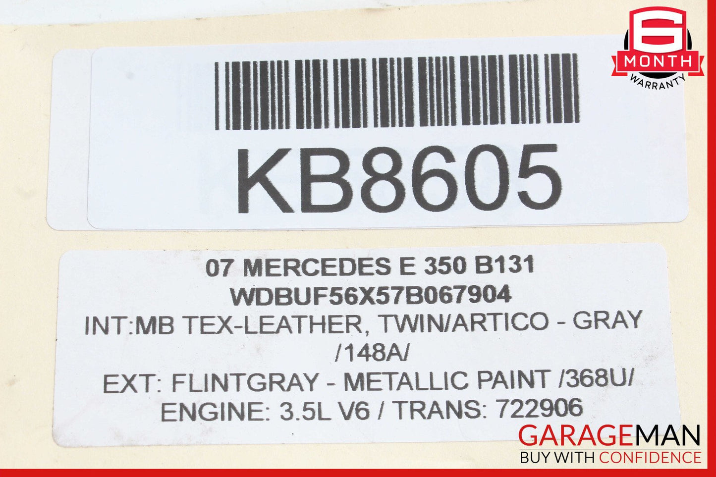 03-12 Mercedes W211 E350 R350 CLS550 SLK350 Seat Control Module Left Side OEM