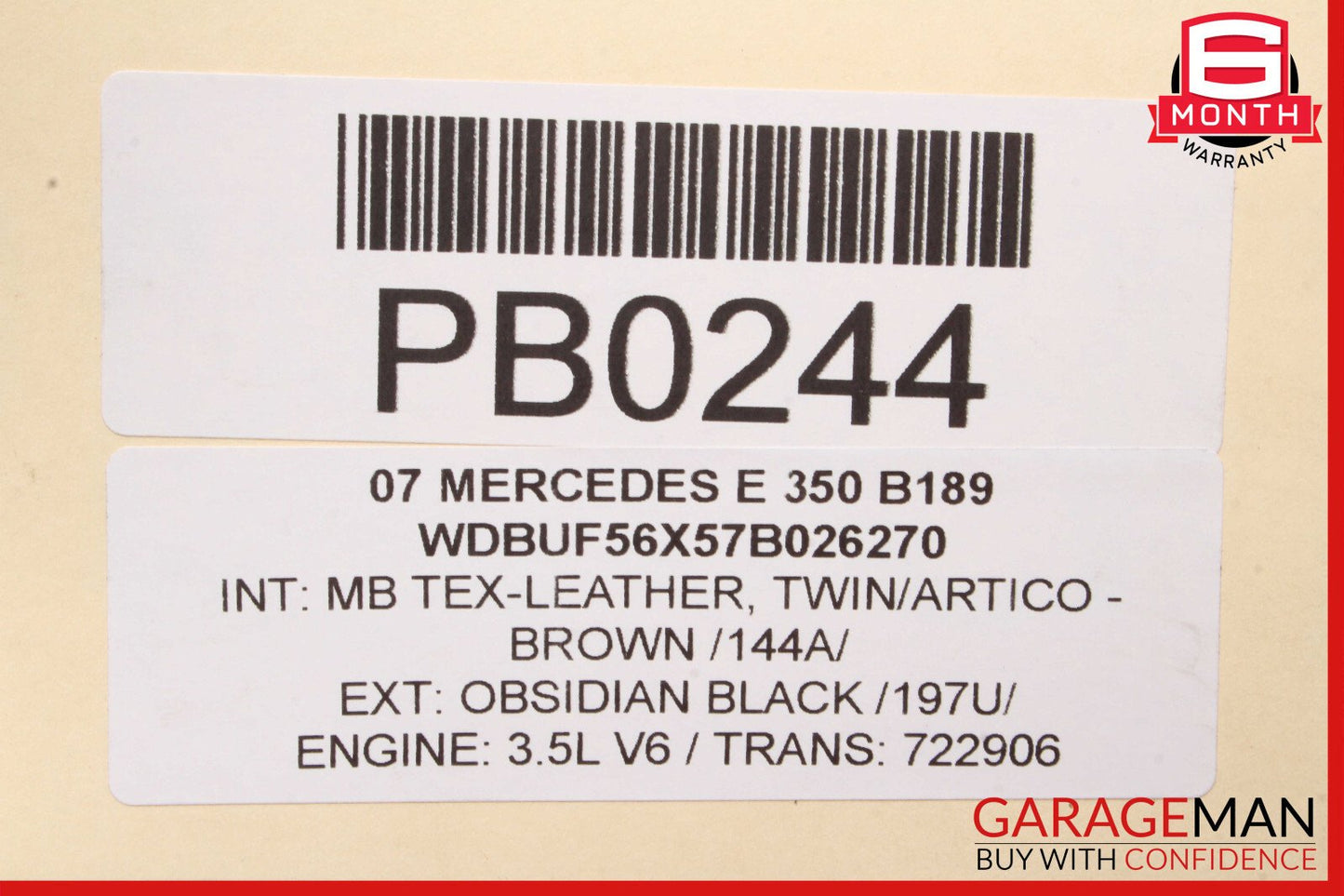 03-09 Mercedes W211 E350 CLS550 A/C Air AC Condenser Cooler 2115001154 OEM