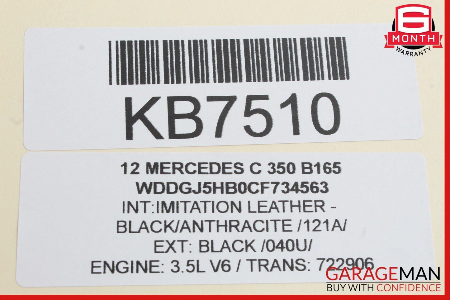 08-15 Mercedes W204 C250 C300 C350 Floor Gear Selector Shifter 2042677524 OEM