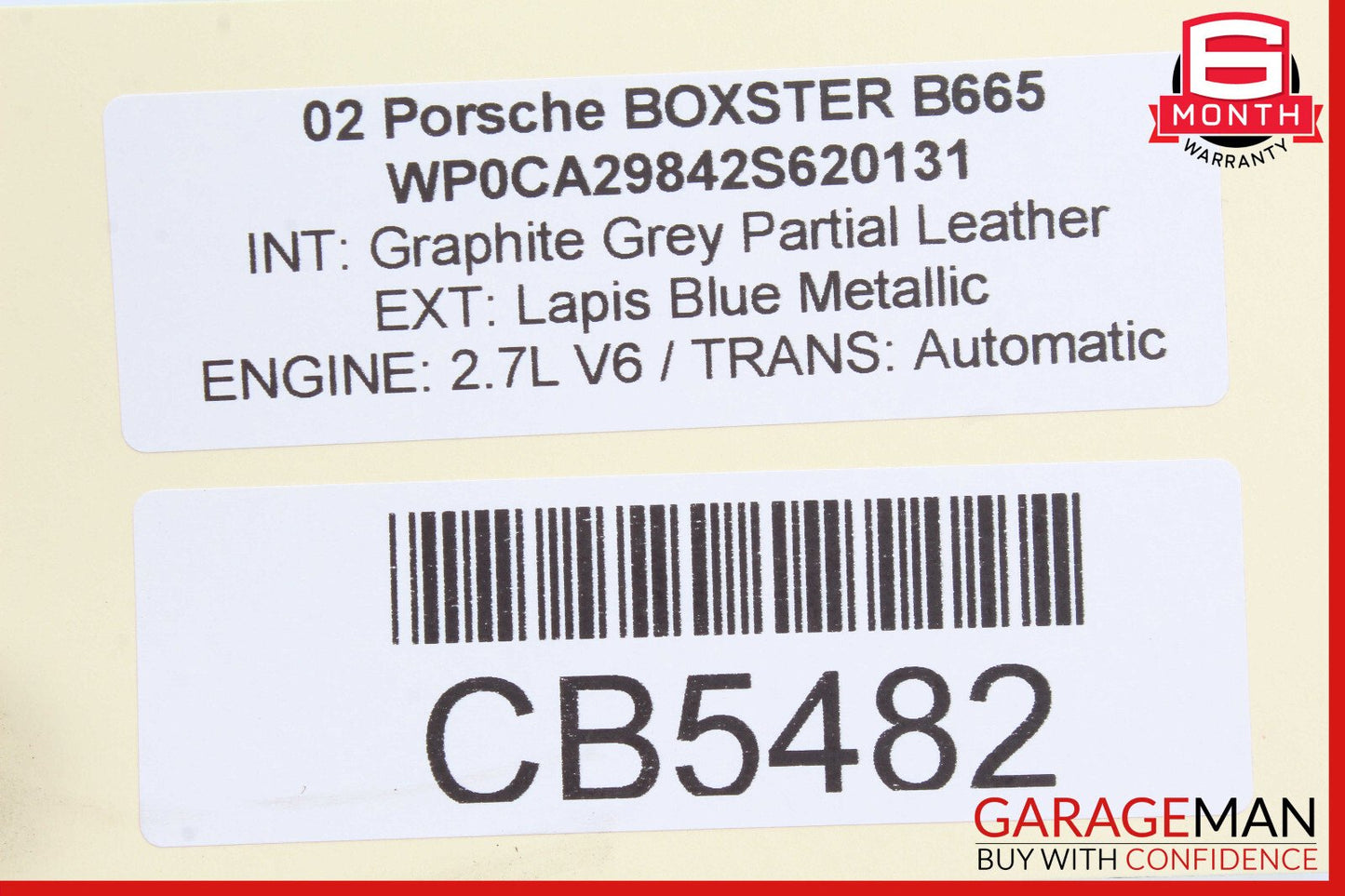 97-04 Porsche Boxster 986 Front or Rear Suspension Lower Control Arm OEM