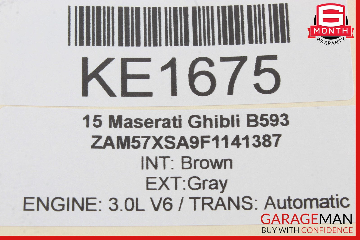 14-17 Maserati Ghibli Rear Right Side Control Arm Arms Set of 5 OEM