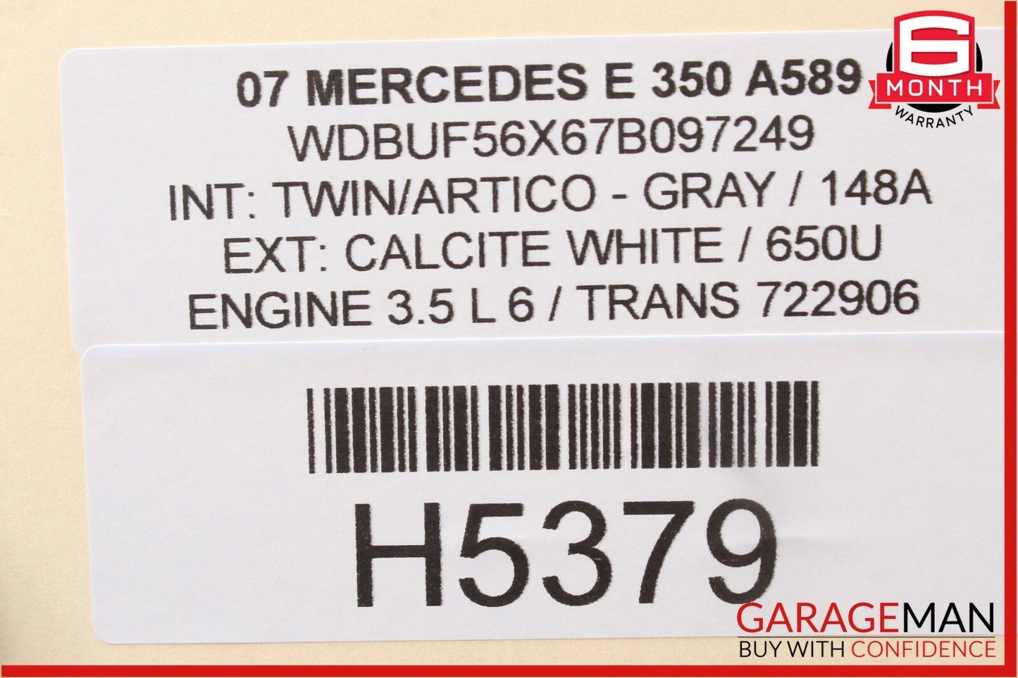 03-09 Mercedes W211 E350 E500 E550 Rear Right Side Door Control Module Unit