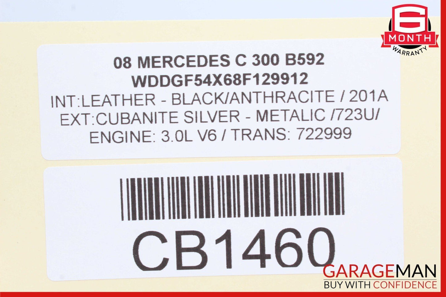 08-11 Mercedes W204 C300 C350 Speedometer Instrument Odometer Cluster Gauge OEM