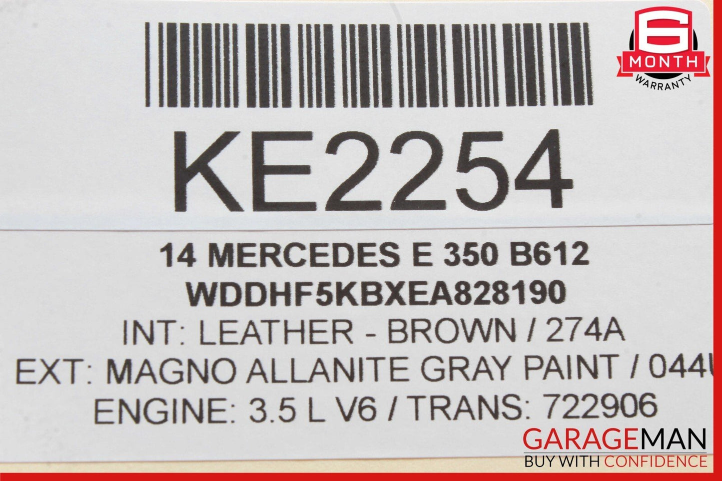 08-18 Mercedes W212 E350 SLK250 Front Right Side Door Control Module Unit OEM