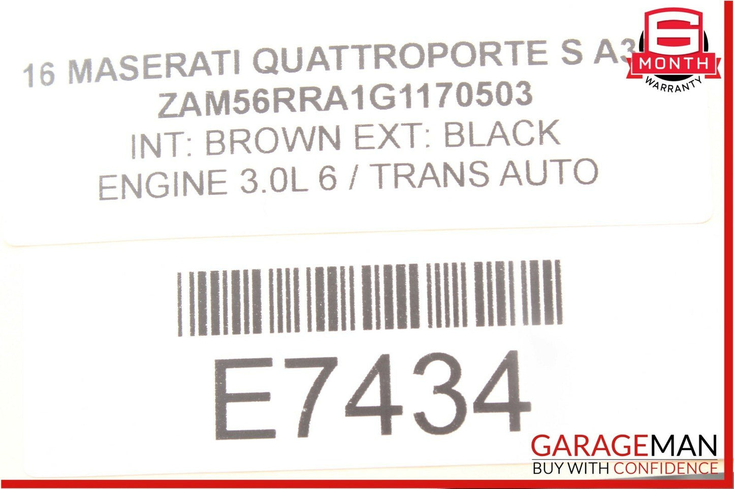 14-18 Maserati Quattroporte Rear Right Door Wire Harness Wiring Loom OEM