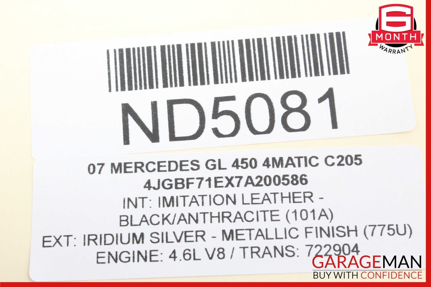 03-12 Mercedes W163 ML500 R500 Front Left Side Seat Control Module OEM