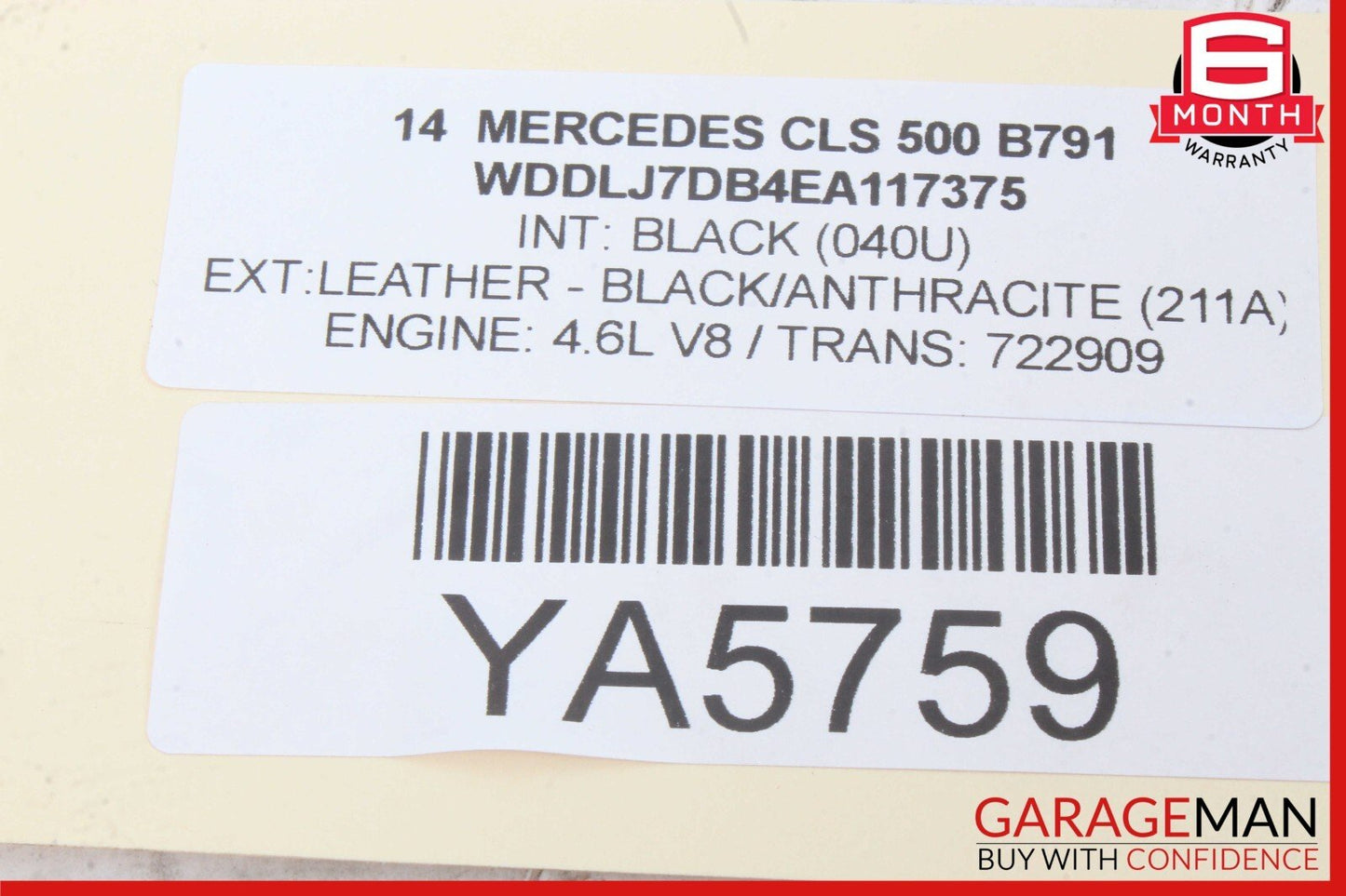 10-15 Mercedes W218 CLS500 E400 Dash Navigation Display Screen Monitor Unit OEM