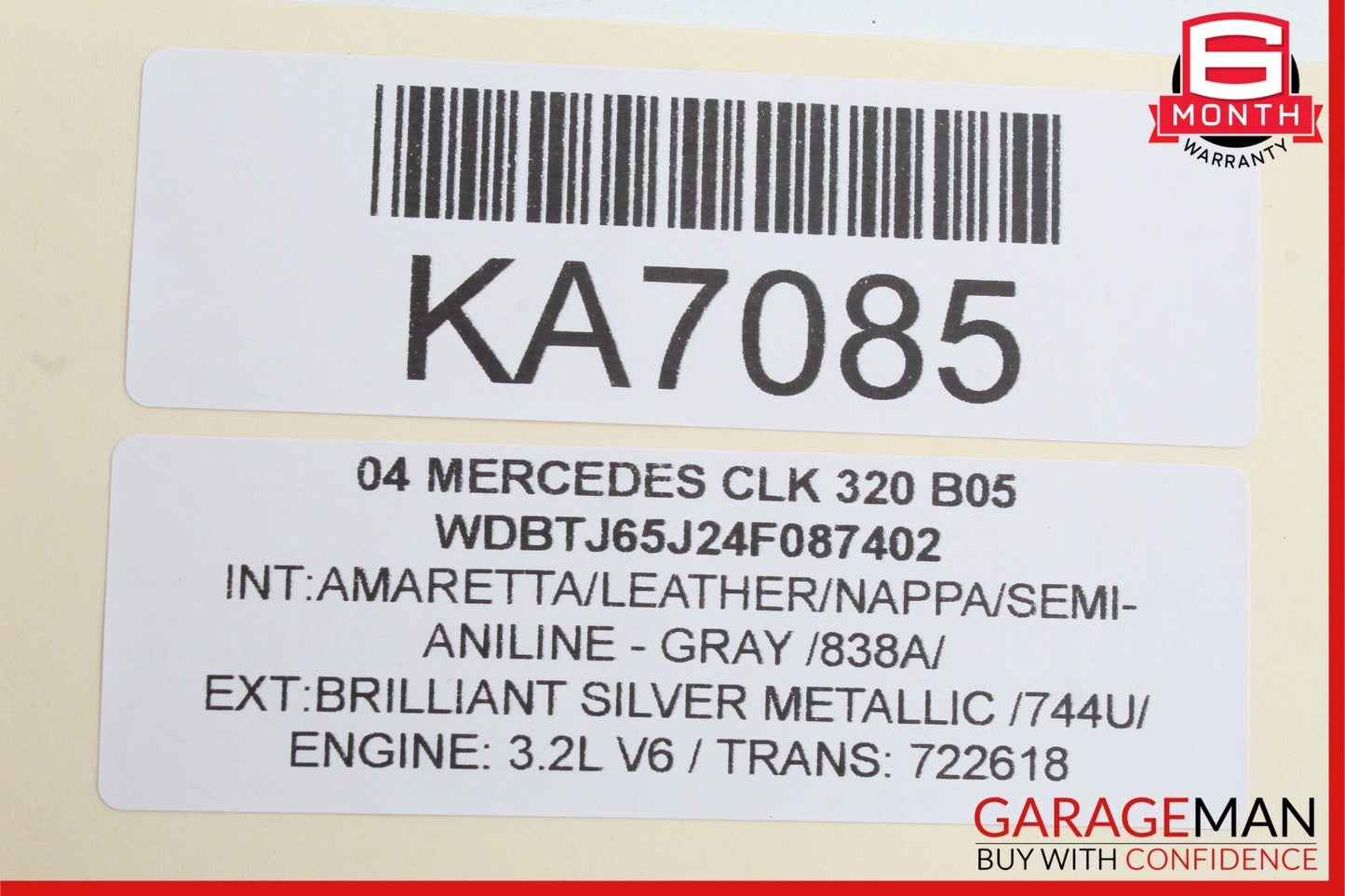 03-09 Mercedes W209 CLK320 CLK500 Front Right & Left Side Door Speaker Set OEM
