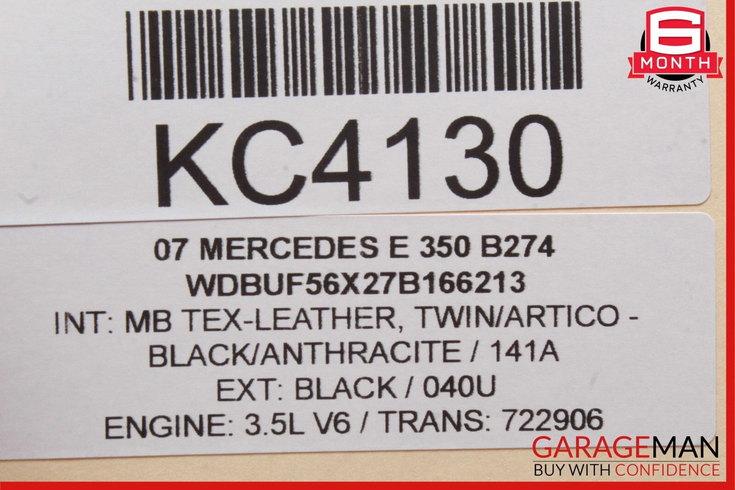 03-09 Mercedes W211 E350 E320 E550 Front Left Side Tweeter Speaker Cover OEM