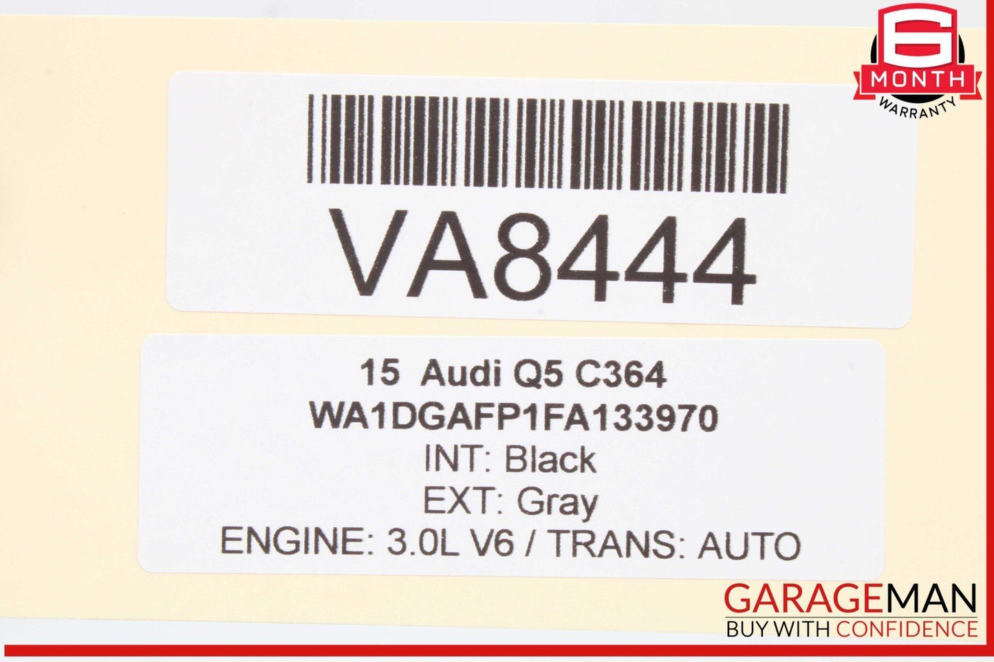 13-17 Audi Q5 A4 A5 Front A/C AC Climate Control Switch Panel Assembly OEM