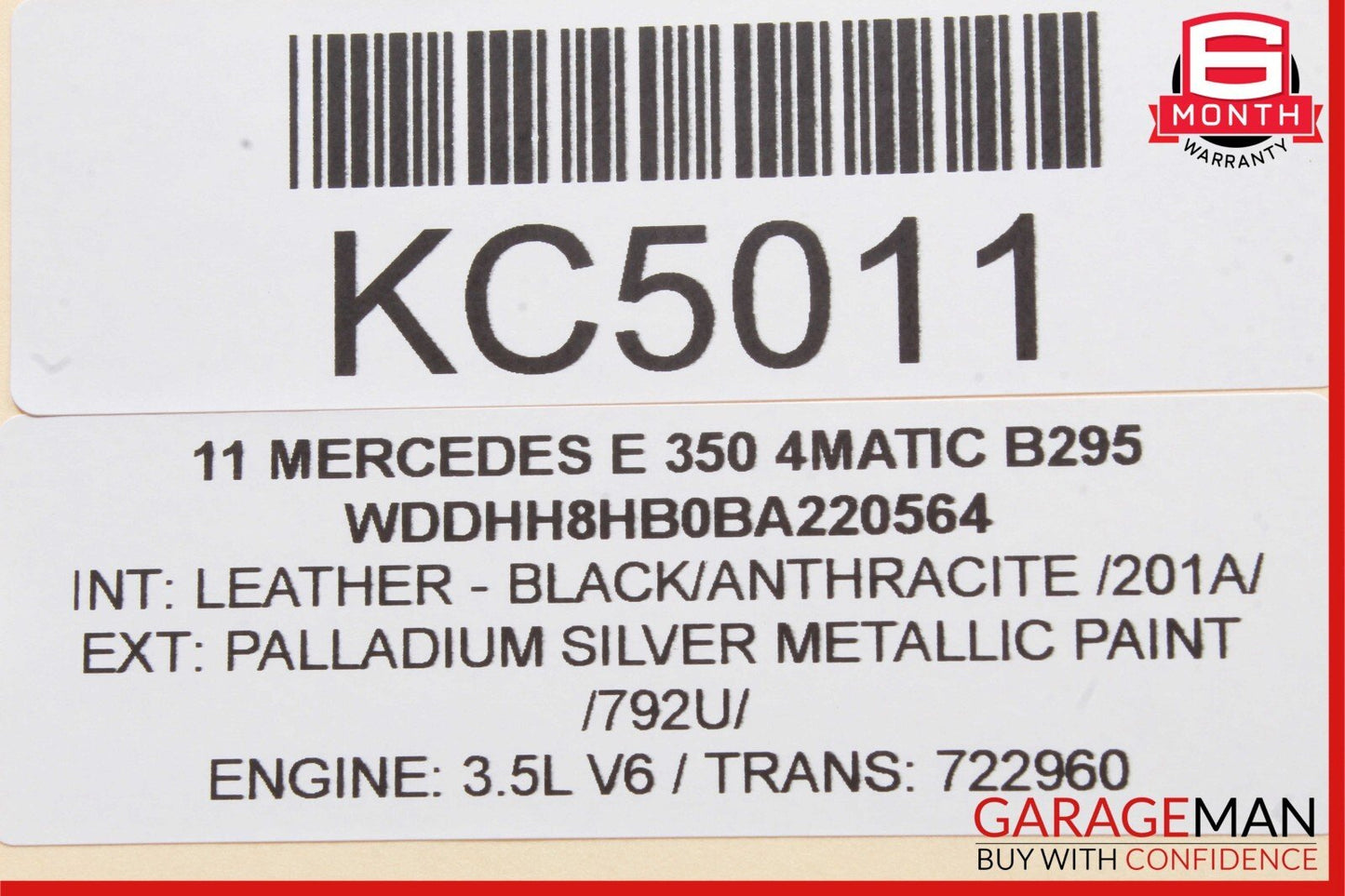10-14 Mercedes W212 E350 4MATIC Dashboard Dash AC A/C Air Vent Left Trim Wood