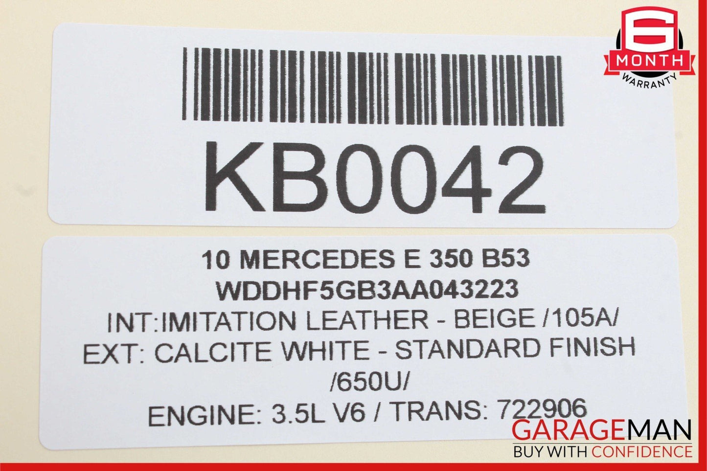 10-16 Mercedes W212 E350 E550 Front Left Door Panel Tweeter Speaker Cover OEM