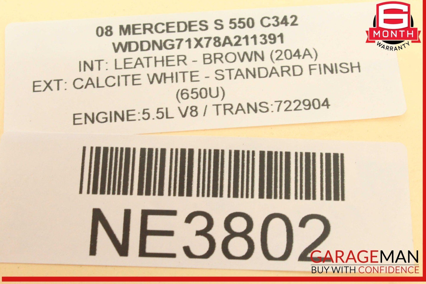 07-09 Mercedes W221 S550 S450 Rear Bumper Parking Sensor Wire Harness PDC Assy