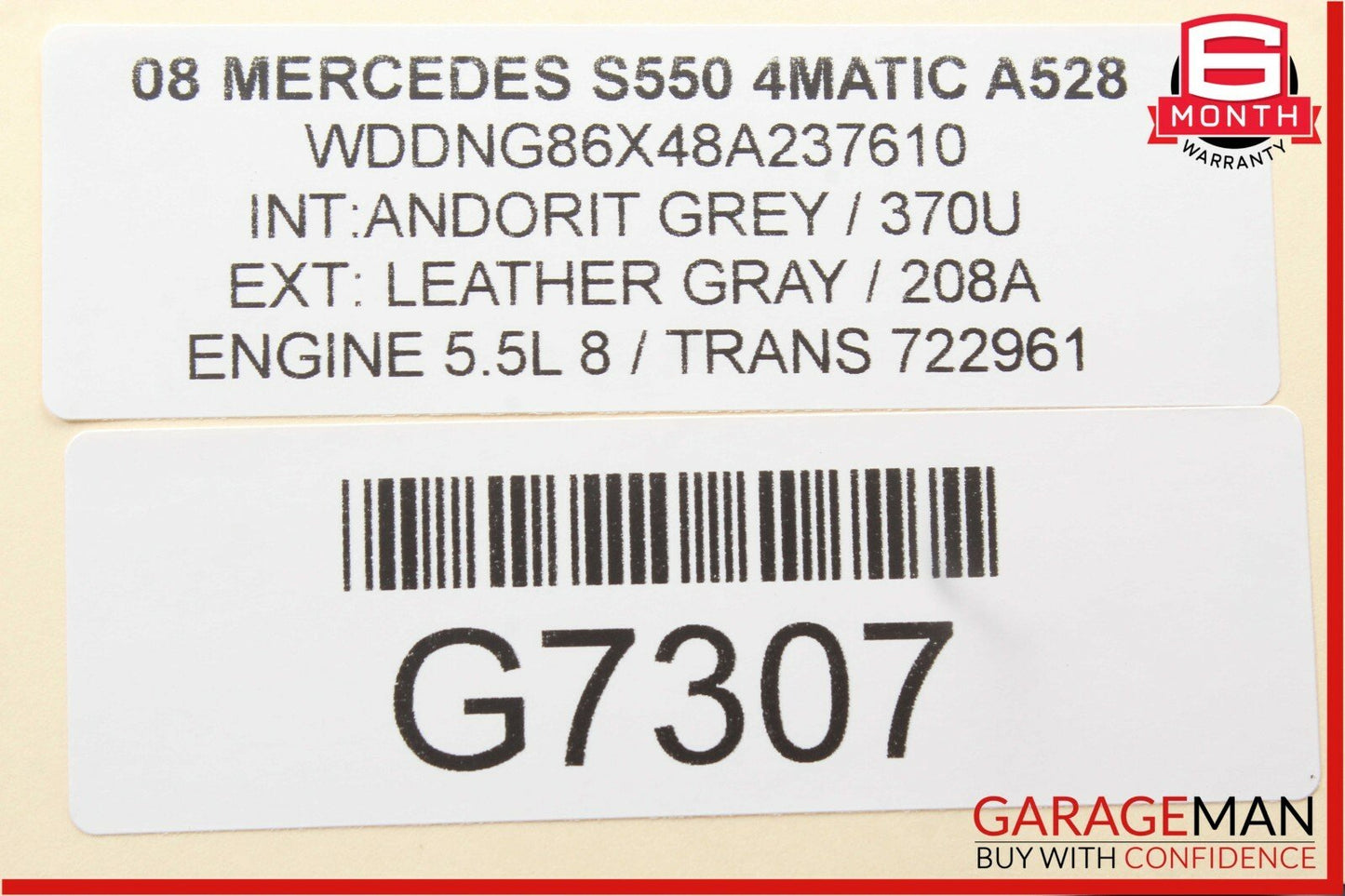 07-14 Mercedes W221 S550 CL550 Electronic Parking Button Switch Control Module
