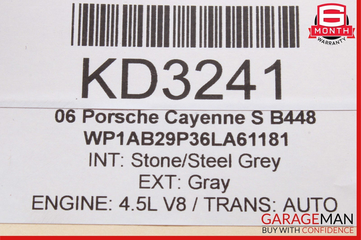 03-10 Porsche Cayenne 955 957 Front Right or Left Seat Adjustment Memory Module