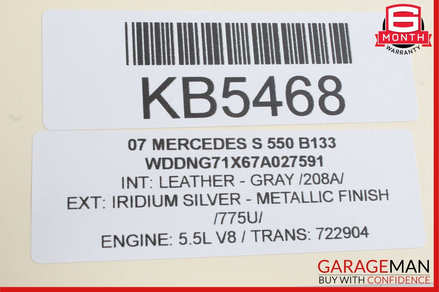 07-13 Mercedes W221 S450 S550 Front Left Driver Side Under Seat Control Unit OEM