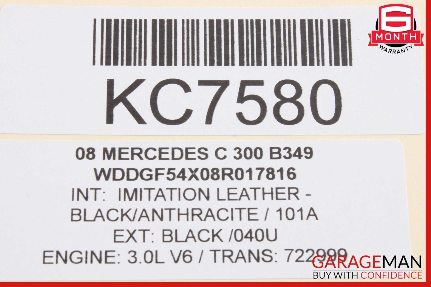 08-14 Mercedes W204 C300 C350 C250 Rear Right Side Door Lock Latch Actuator