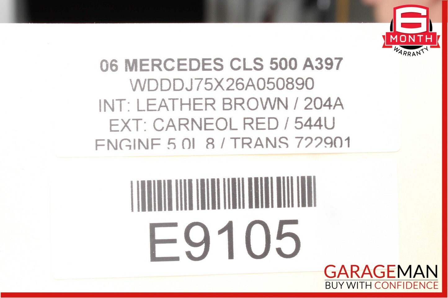 03-11 Mercedes ML350 E350 GL550 CLS500 Front Left Side Seat Control Module Unit