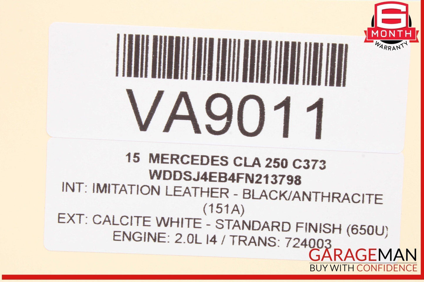 14-19 Mercedes W117 CLA250 Front Right Passenger Side Lower Control Arm OEM