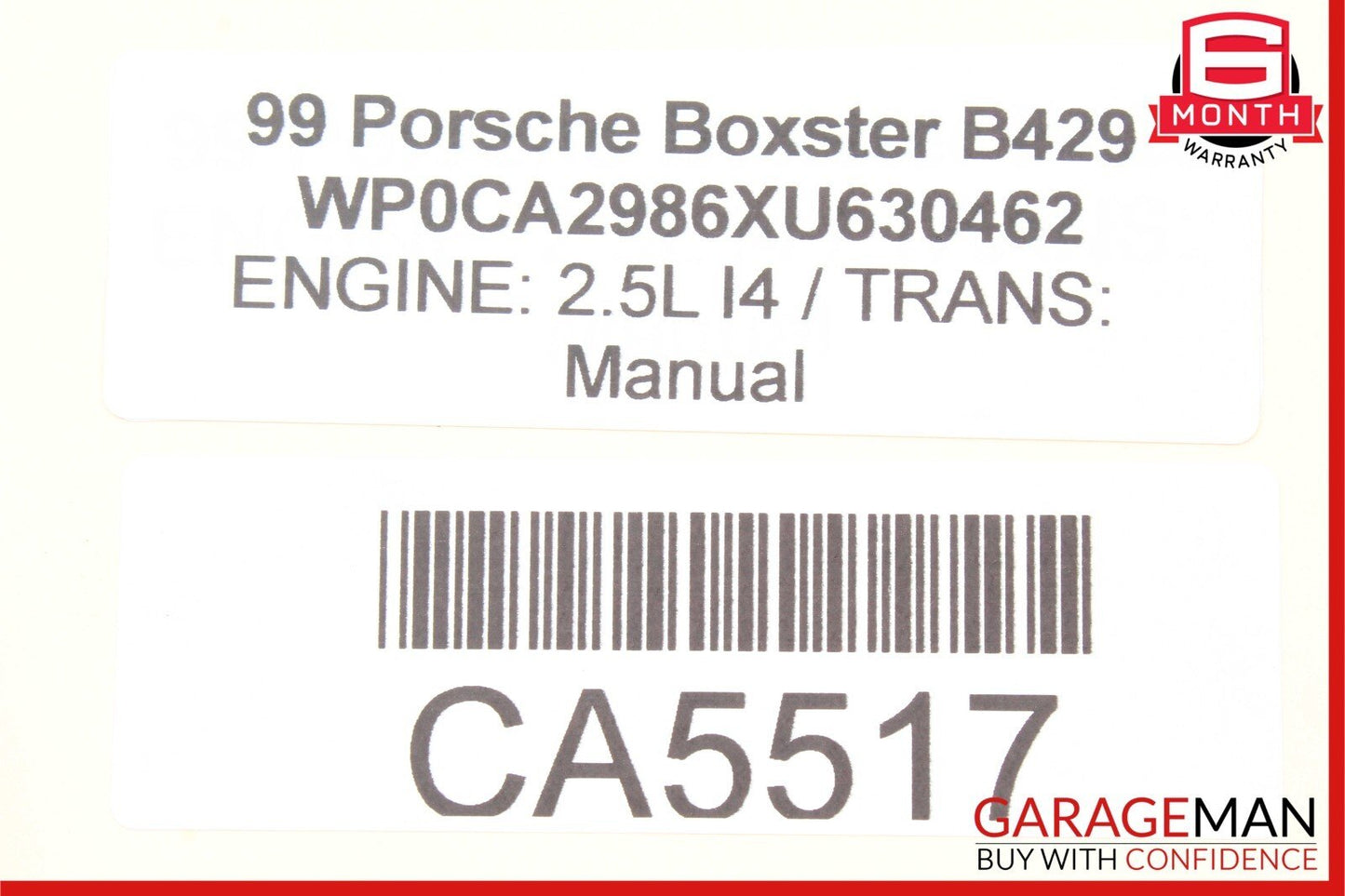97-04 Porsche Boxster 986 Carrera 911 Front or Rear Suspension Lower Control Arm