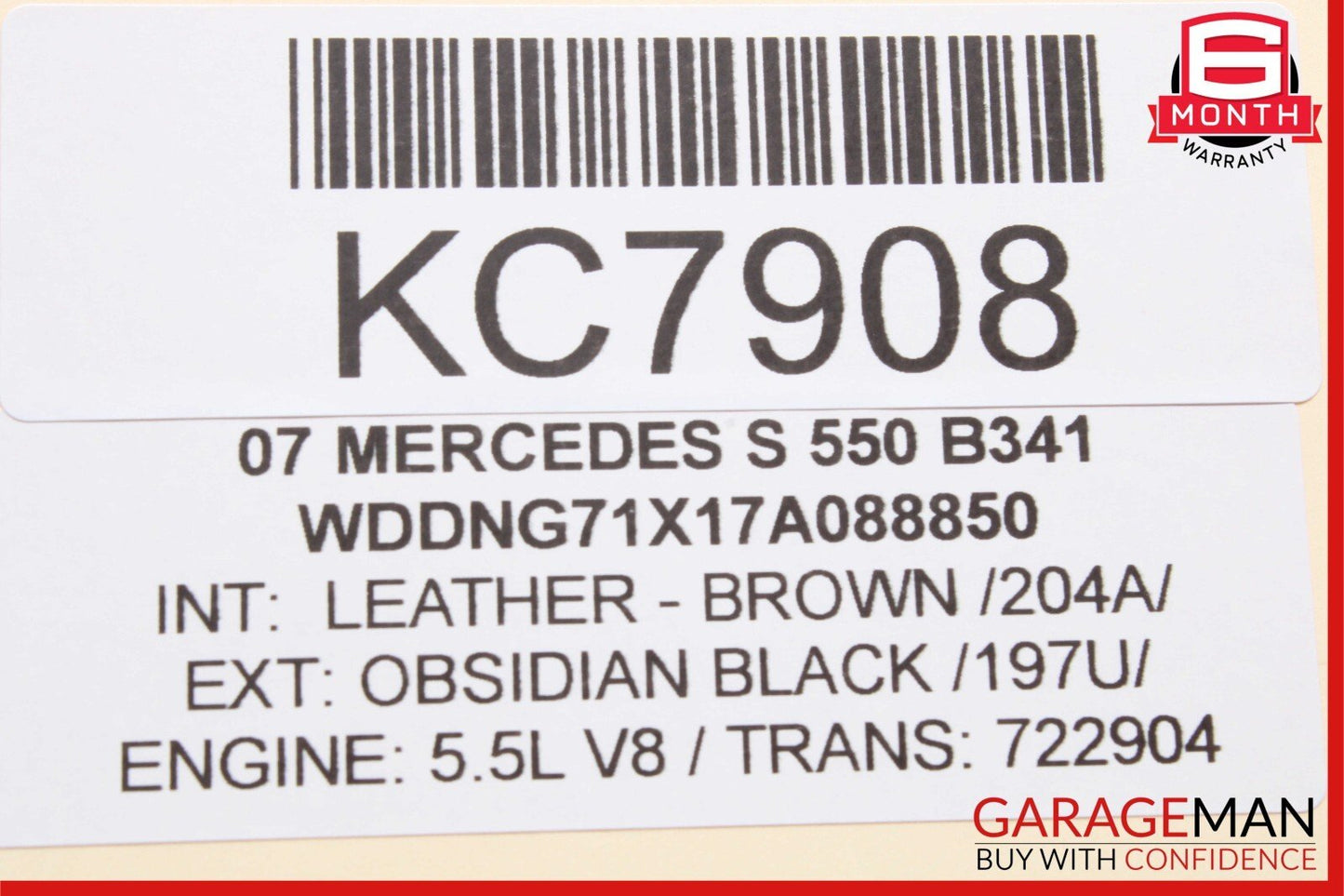 07-13 Mercedes W221 S550 Front Right Side Under Seat Controller Module Unit