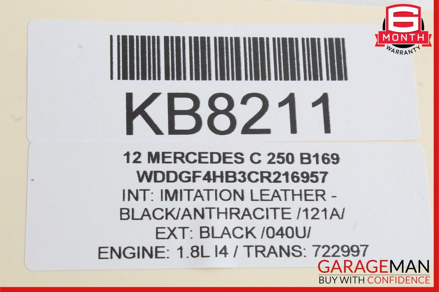 08-18 Mercedes C250 E350 CLS400 SLK350 Front Left Side Seat Control Module Unit