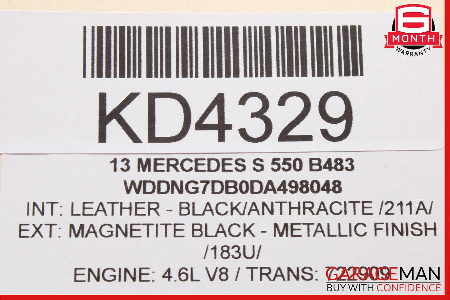 07-14 Mercedes W221 S550 S400 CL550 Cluster Control Switch 2218215451 OEM