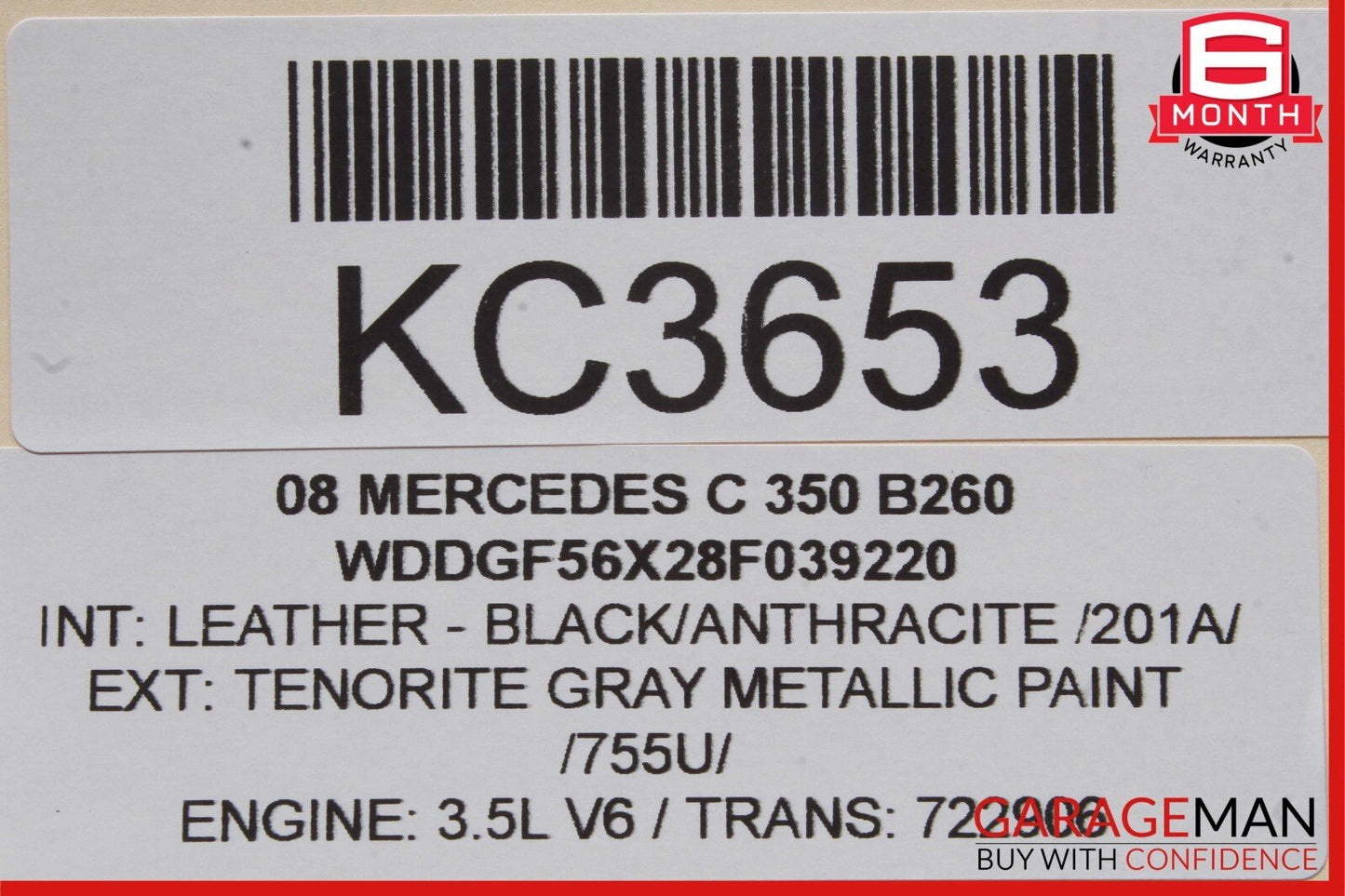 08-15 Mercedes W204 C350 GLK350 CL550 Panoramic Sunroof Sun Roof Motor Unit OEM
