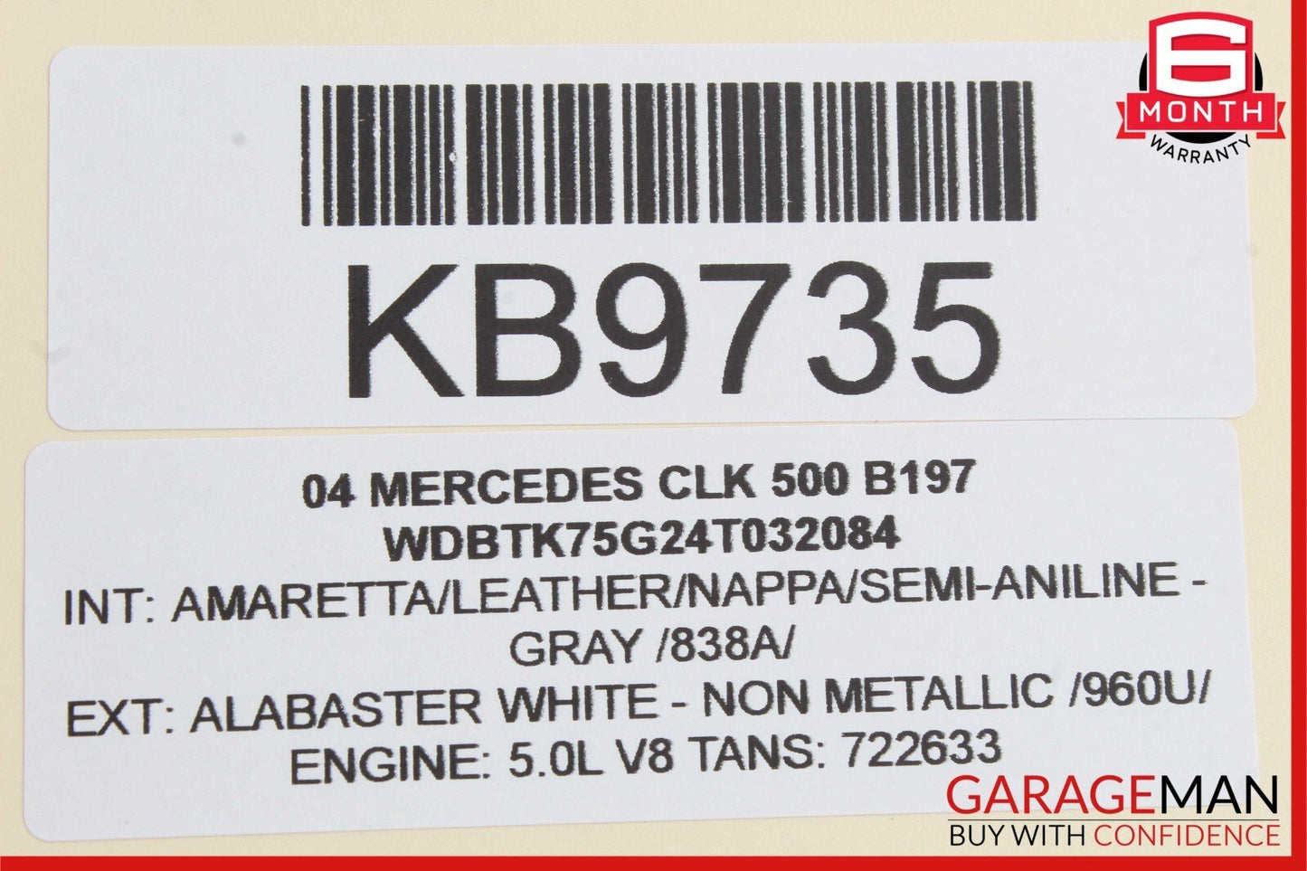 03-09 Mercedes W209 CLK500 CLK55 AMG Front Right & Left Door Speaker Set