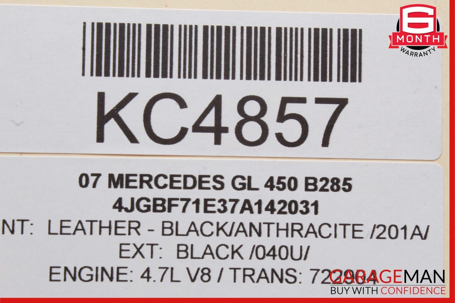 06-13 Mercedes X164 GL450 R350 Front Left Driver Side Window Regulator Motor OEM