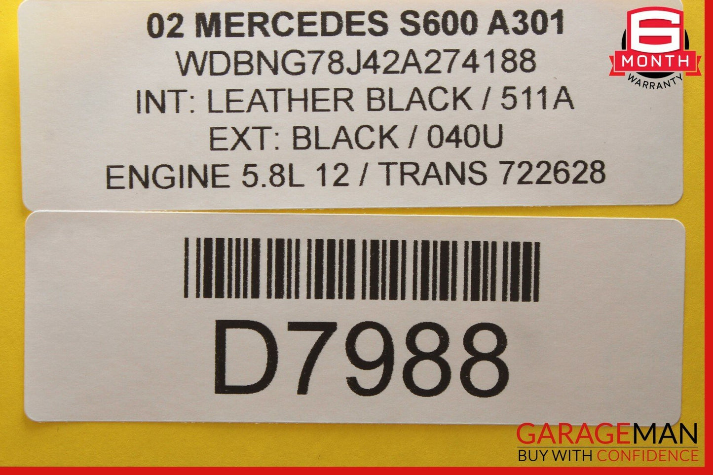 00-02 Mercedes W220 S430 S600 Front Right Passenger Window Switch Panel Wood OEM