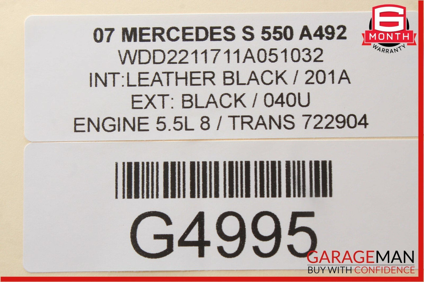 07-13 Mercedes S550 CL550 S63 AMG A/C AC Heater Temp Climate Control Switch