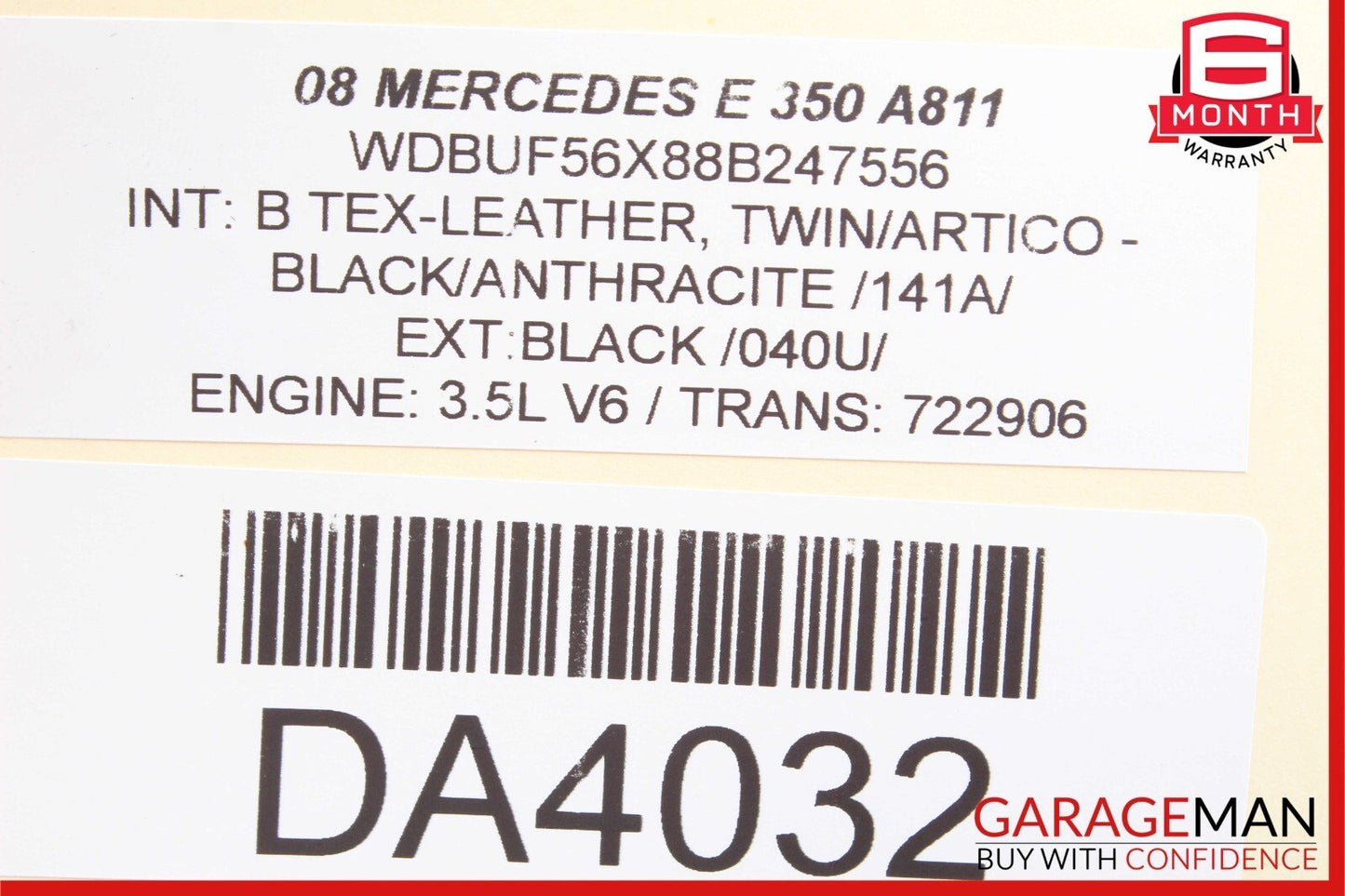 03-09 Mercedes W211 E350 E550 Front Left Keyless Go Door Lock Latch Actuator OEM