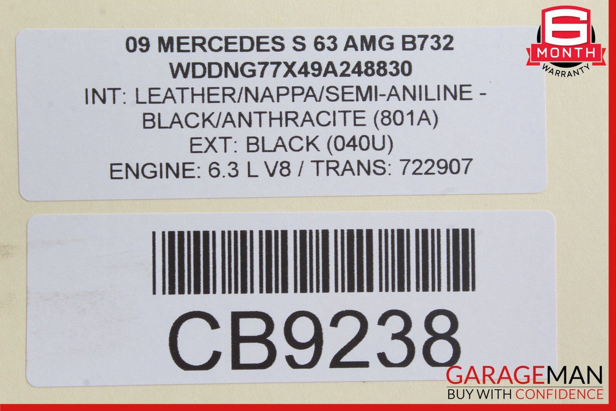 07-14 Mercedes W221 S63 CL63 AMG Rear Left Camber Strut Upper Control Arm OEM