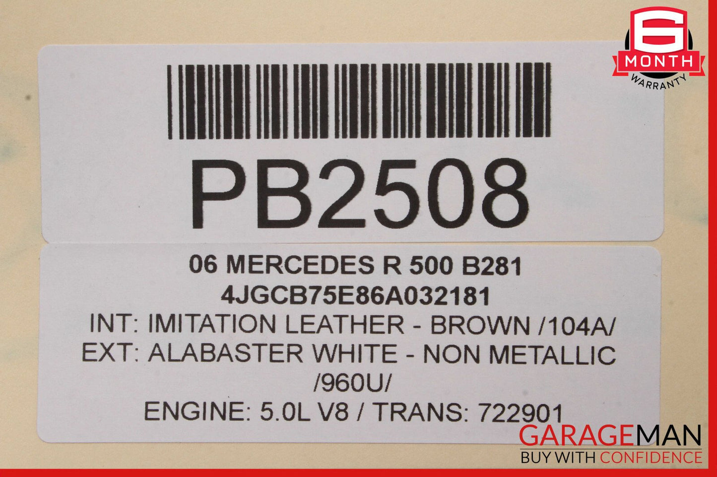 06-13 Mercedes W251 R500 ML350 GL450 Transmission Transfer Case Gear Box OEM